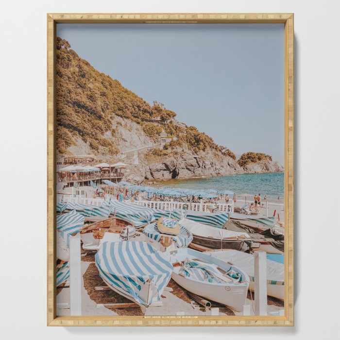 summer beach xix Serving Tray Gallery Image 1