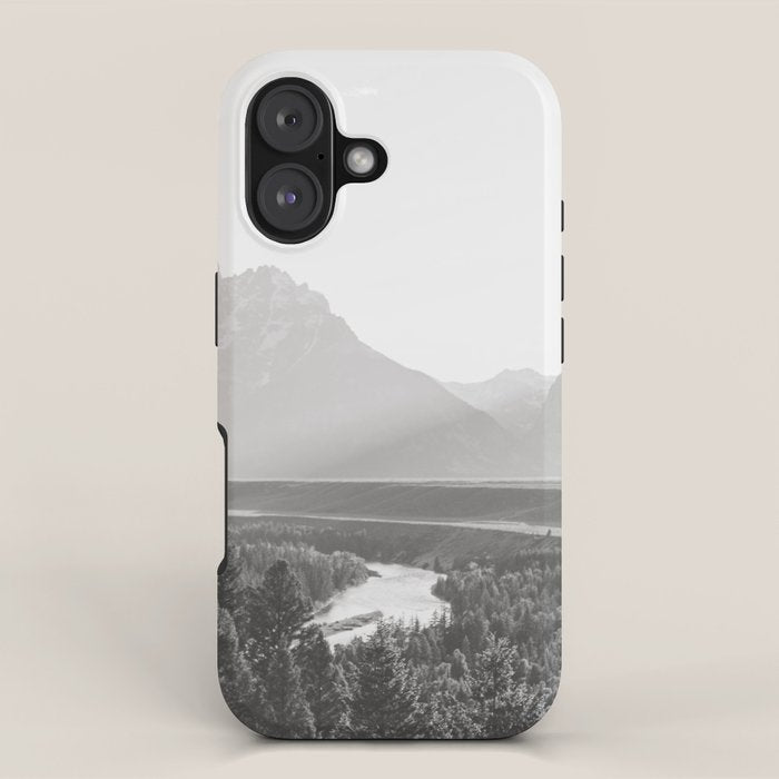 Grand Tetons Snake River Sunset iPhone Case Gallery Image 1