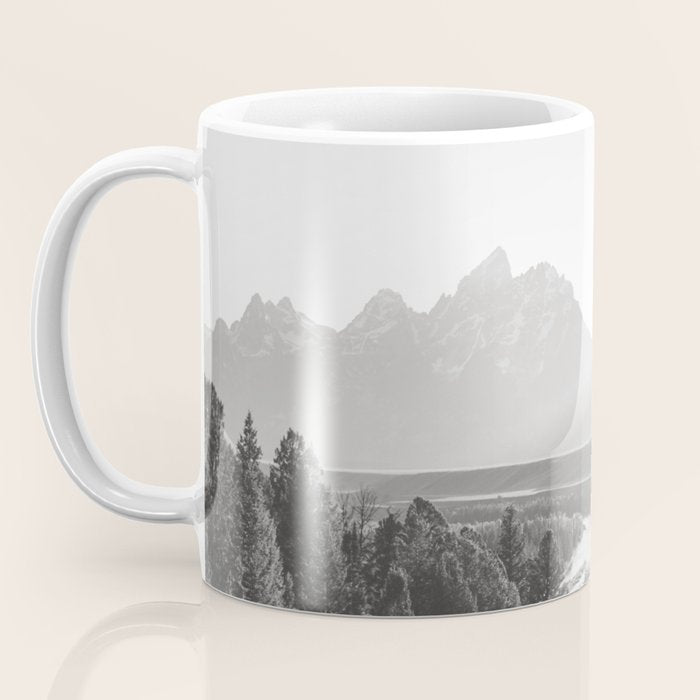 Grand Tetons Snake River Sunset Coffee Mug Gallery Image 3