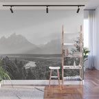 Grand Tetons Snake River Sunset Wall Mural Gallery Image 1