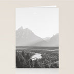 Grand Tetons Snake River Sunset Stationery Card Gallery Image 2