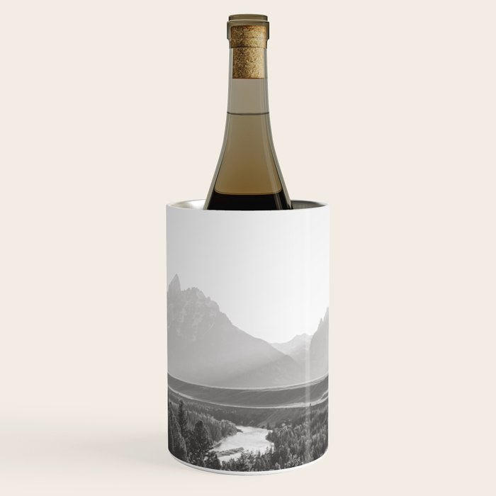 Grand Tetons Snake River Sunset Wine Chiller Gallery Image 1