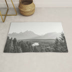 Grand Tetons Snake River Sunset Rug Gallery Image 1