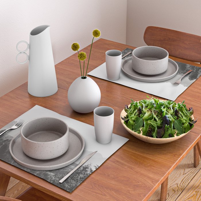 Grand Tetons Snake River Sunset Placemat Gallery Image 2