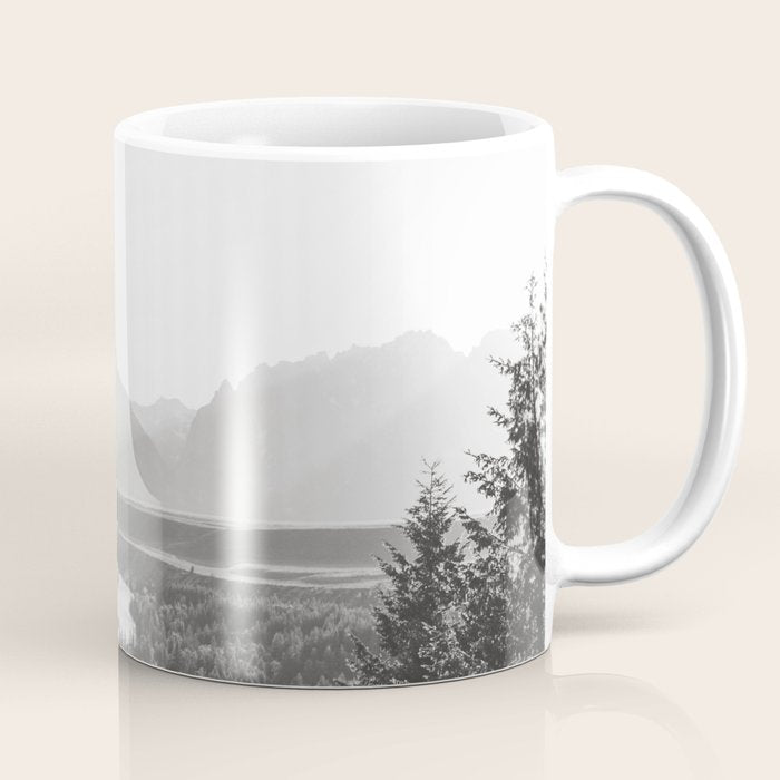 Grand Tetons Snake River Sunset Coffee Mug Gallery Image 1