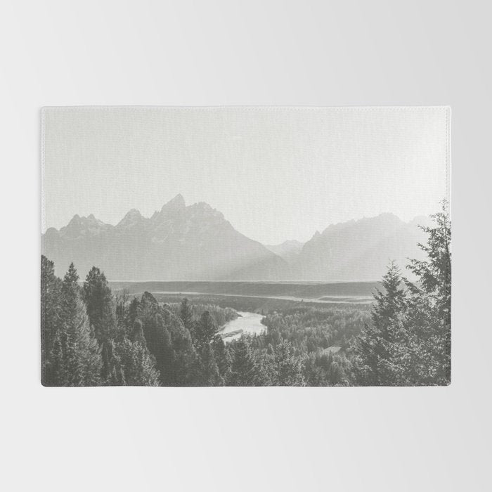 Grand Tetons Snake River Sunset Rug Gallery Image 2
