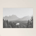 Grand Tetons Snake River Sunset Welcome Mat Gallery Image 1