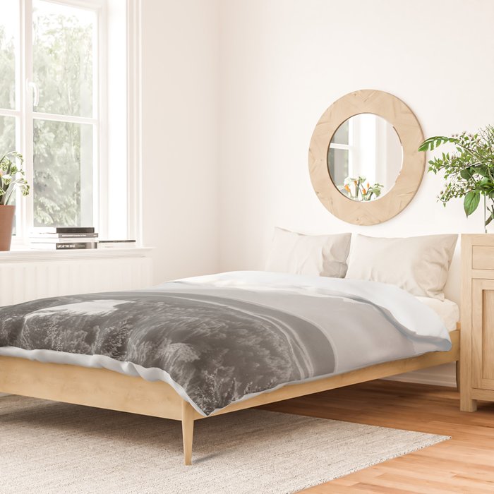 Grand Tetons Snake River Sunset Duvet Cover Gallery Image 2