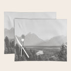 Grand Tetons Snake River Sunset Placemat Gallery Image 1