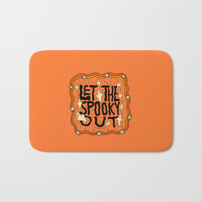 Let The Spooky Out Bath Mat Gallery Image 1