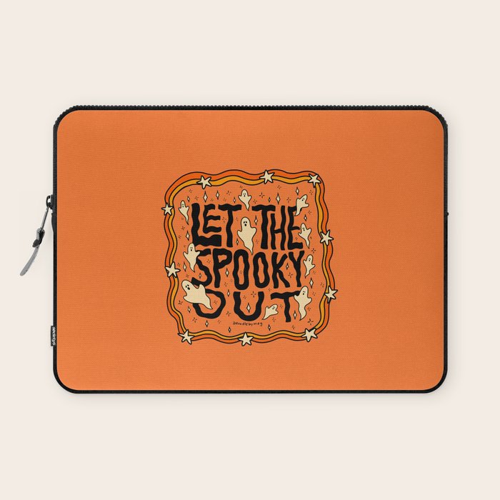 Let The Spooky Out Laptop Sleeve Gallery Image 1