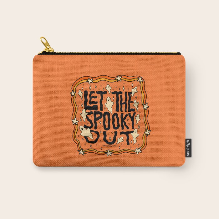Let The Spooky Out Carry All Pouch Gallery Image 1