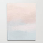 Soothing Seas I - Soft Pink and Blue Sunrise Horizon Ocean for Nursery Abstract Coastal Painting Art Notebook Gallery Image 4