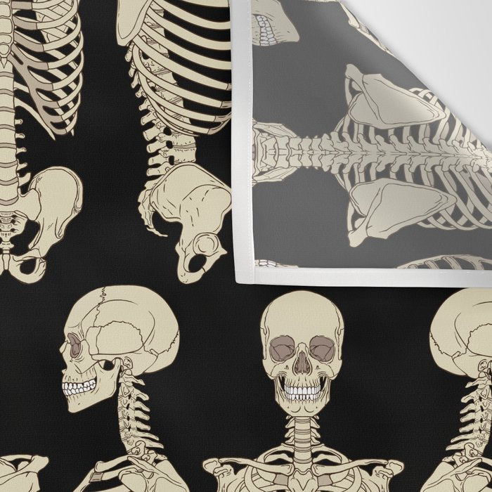 Skeletons Wall Tapestry Gallery Image 3