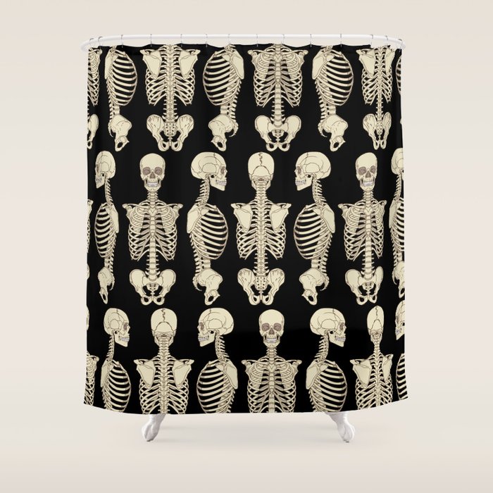 Skeletons Shower Curtain Gallery Image 1