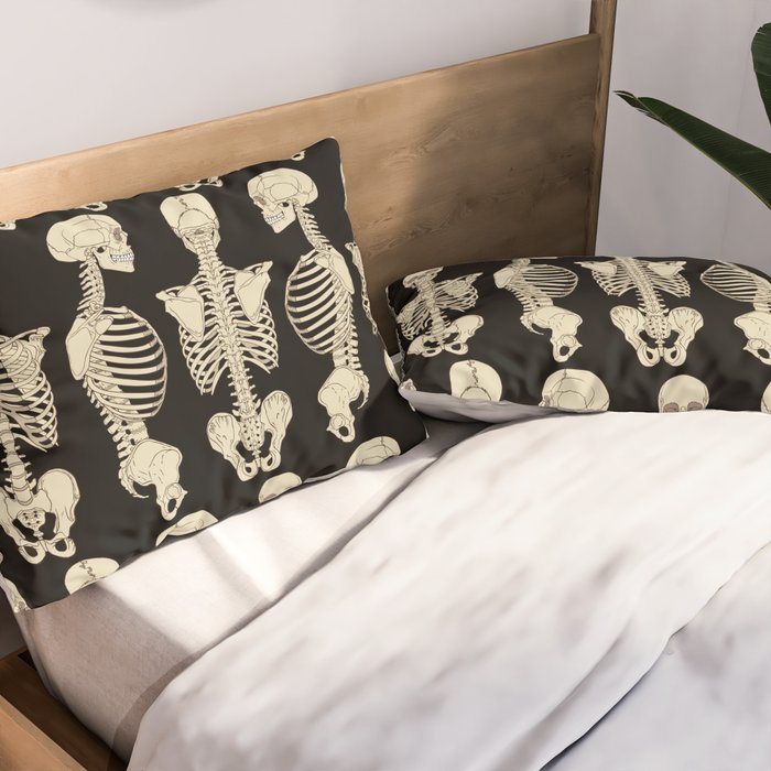 Skeletons Pillow Sham Gallery Image 2