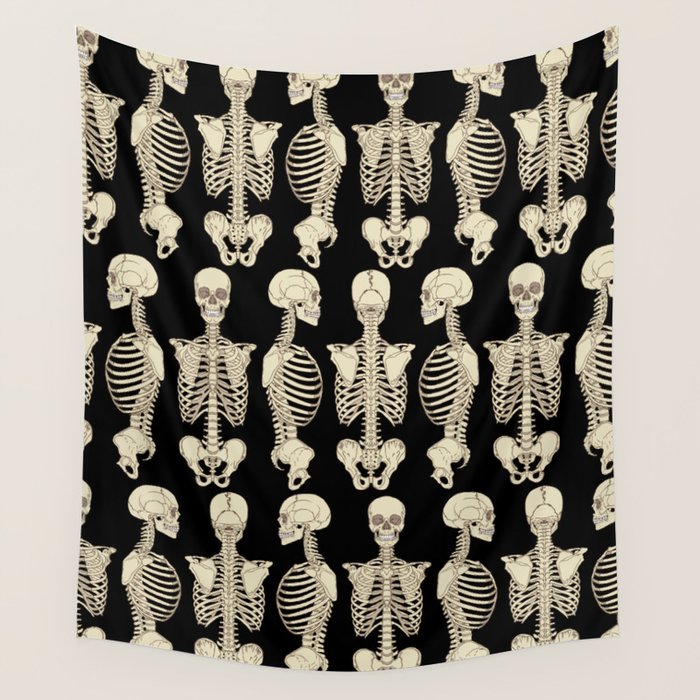 Skeletons Wall Tapestry Gallery Image 4