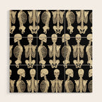 Skeletons Wood Wall Art Gallery Image 1