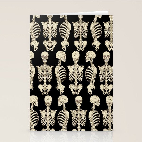 Skeletons Stationery Card Gallery Image 2