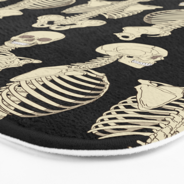 Skeletons Bath Mat Gallery Image 3