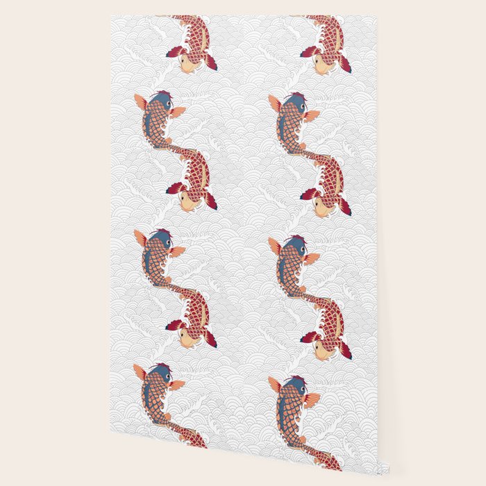 koi fish bold graphic Wallpaper Gallery Image 2