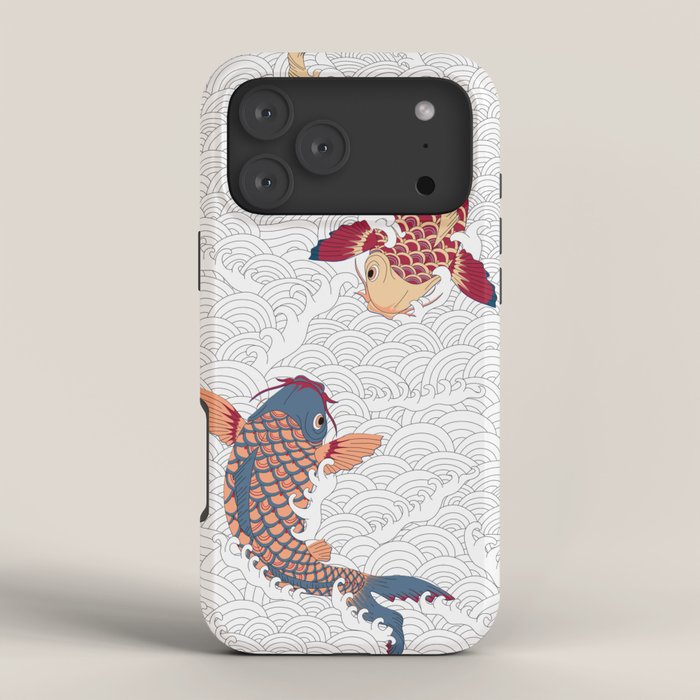 koi fish bold graphic iPhone Case Gallery Image 4