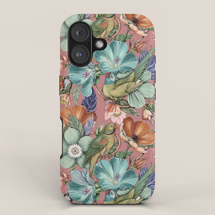 Garden Birds Sanctuary A iPhone Case Gallery Image 1