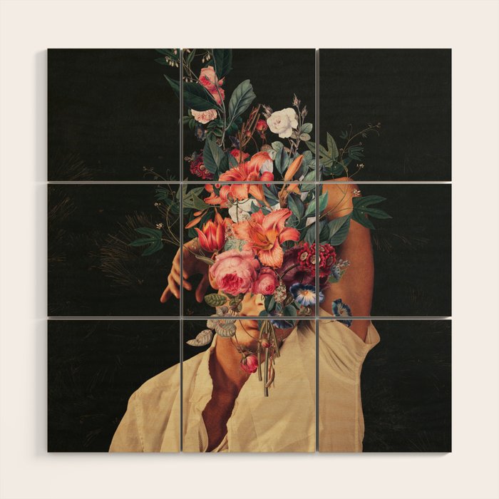 Roses Bloomed every time I Thought of You Wood Wall Art Gallery Image 1