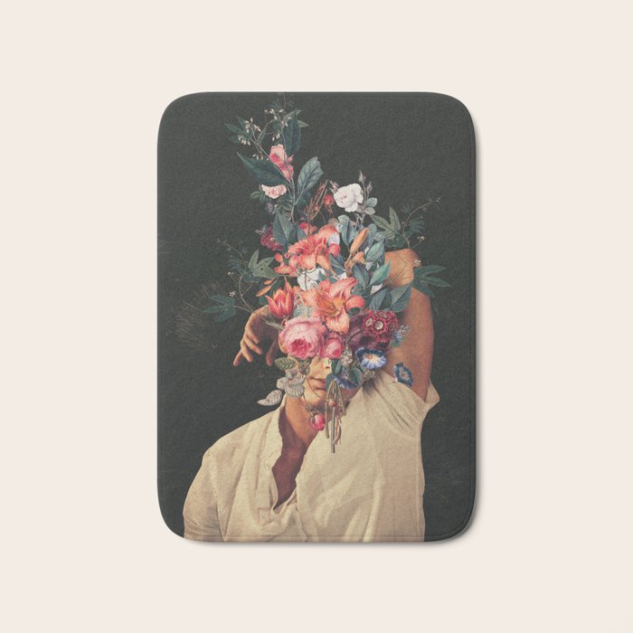 Roses Bloomed every time I Thought of You Bath Mat Gallery Image 1