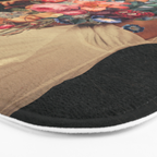 Roses Bloomed every time I Thought of You Bath Mat Gallery Image 3