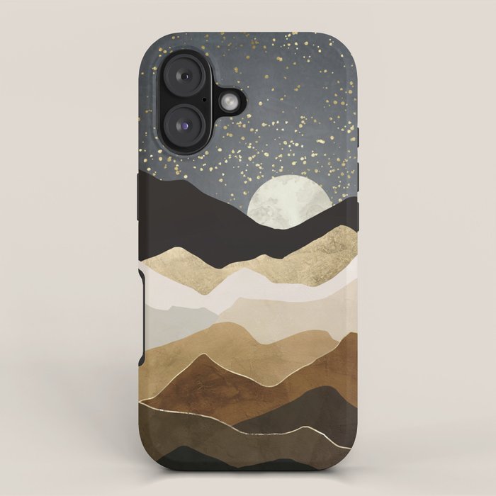 Golden Stars iPhone Case Gallery Image 1