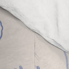 Coastal Cowgirl | Beachy Blue Seashells & Boots Comforter Gallery Image 4