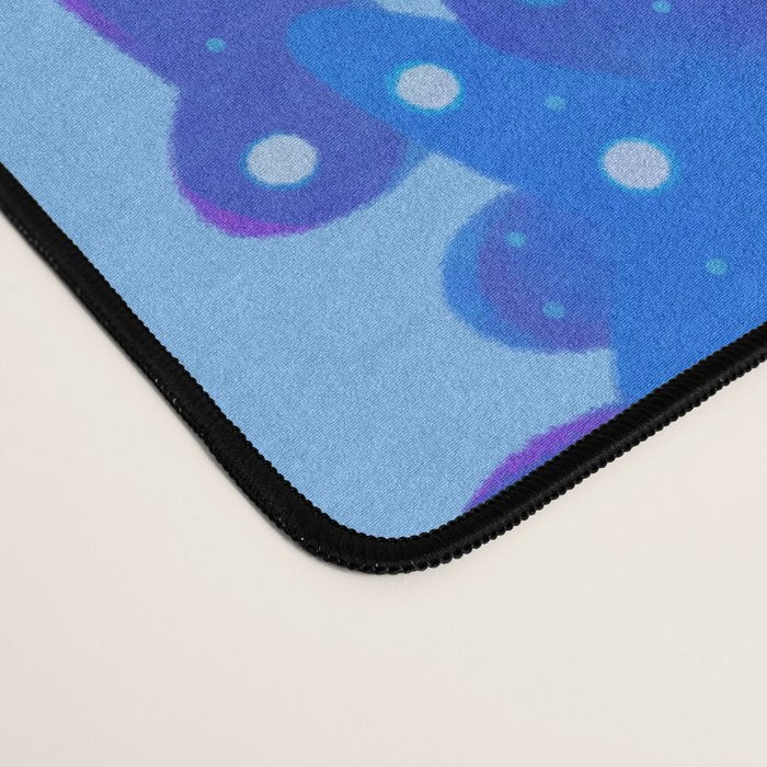 Polka dot shark Desk Mat Gallery Image 4