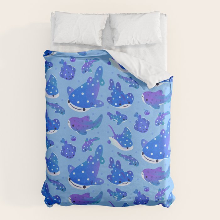Polka dot shark Duvet Cover Gallery Image 6
