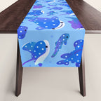Polka dot shark Table Runner Gallery Image 1