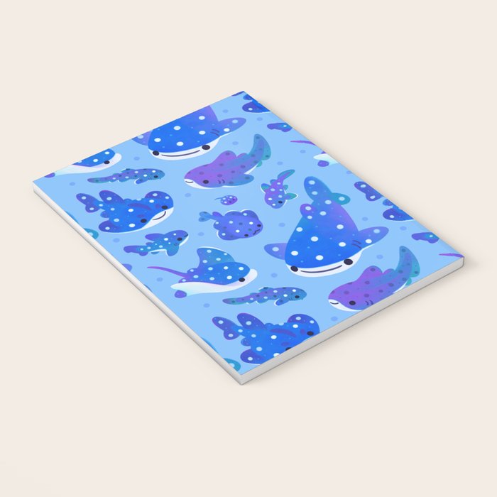 Polka dot shark Notebook Gallery Image 3