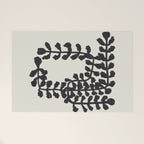 Ink Vine  Welcome Mat Gallery Image 1