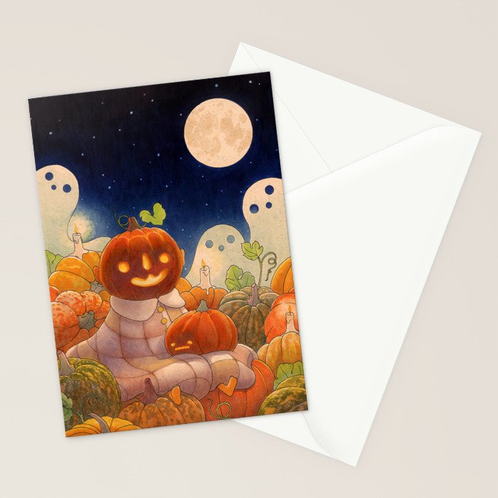 Pumpkin Patch Stationery Card Gallery Image 2
