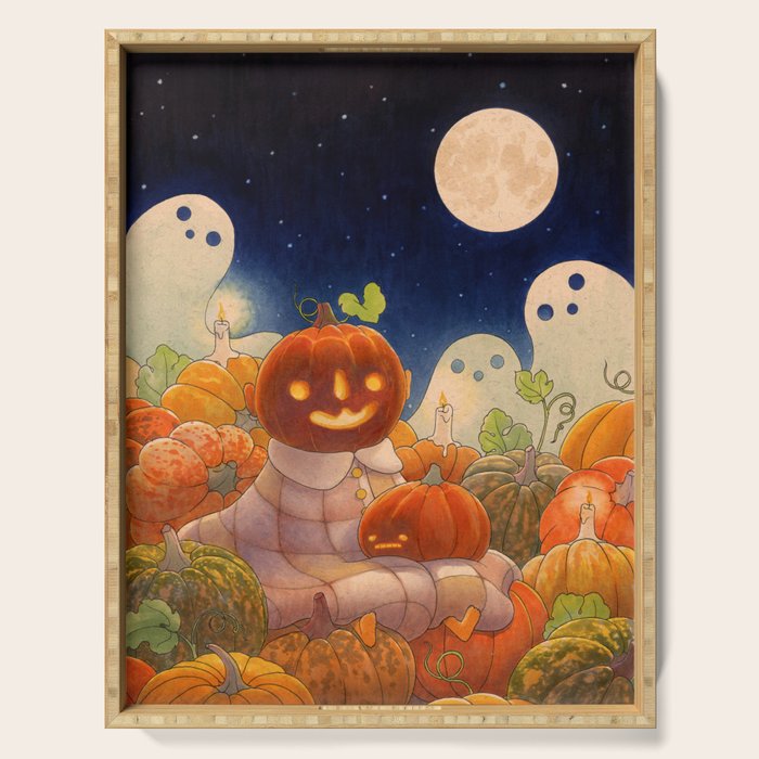 Pumpkin Patch Serving Tray Gallery Image 1