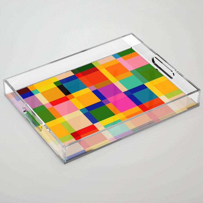 Colorful Windows Acrylic Tray Gallery Image 1