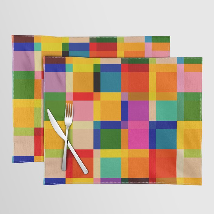 Colorful Windows Placemat Gallery Image 1