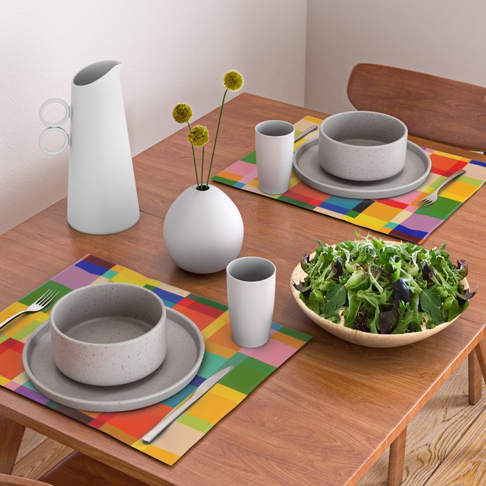 Colorful Windows Placemat Gallery Image 2