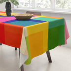 Colorful Windows Tablecloth Gallery Image 3