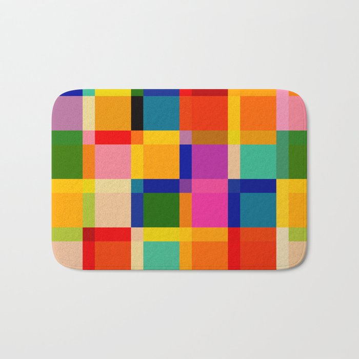 Colorful Windows Bath Mat Gallery Image 1