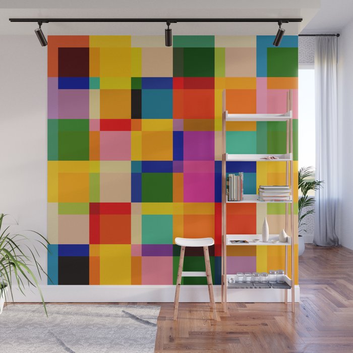Colorful Windows Wall Mural Gallery Image 1