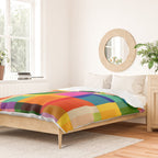 Colorful Windows Duvet Cover Gallery Image 2
