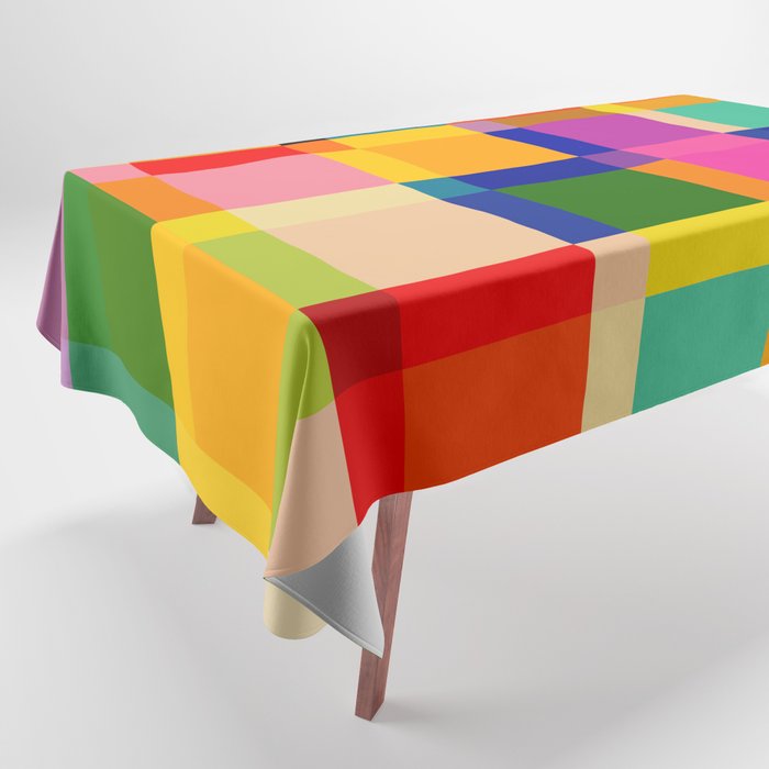 Colorful Windows Tablecloth Gallery Image 1