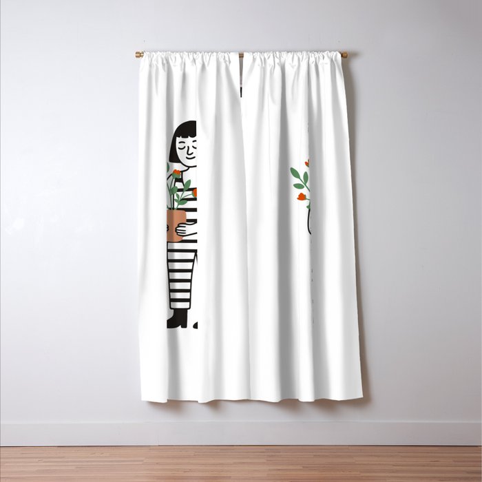 Nurture in Bloom Window Curtain Gallery Image 3