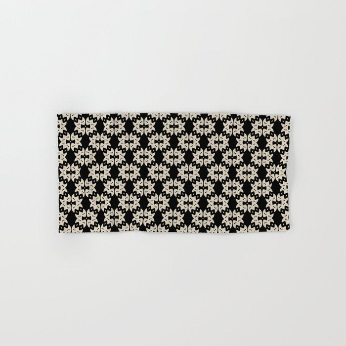 Tribal Geometric Pattern Bath Towel Gallery Image 1