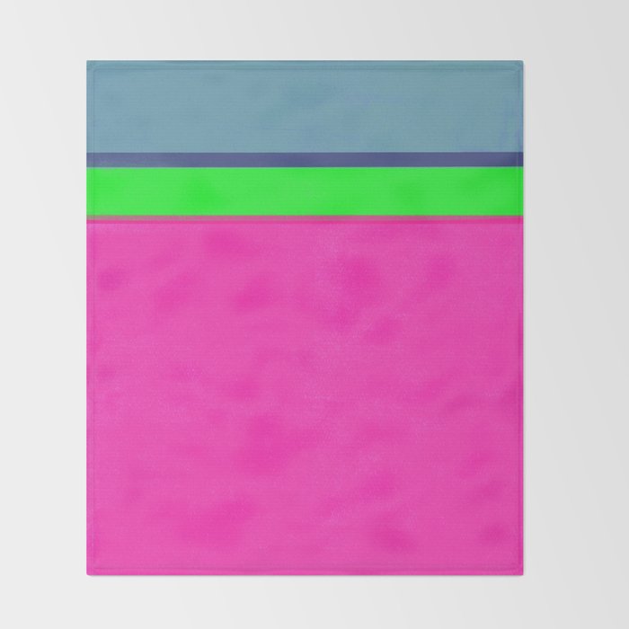 stripe study 43 Throw Blanket Gallery Image 2